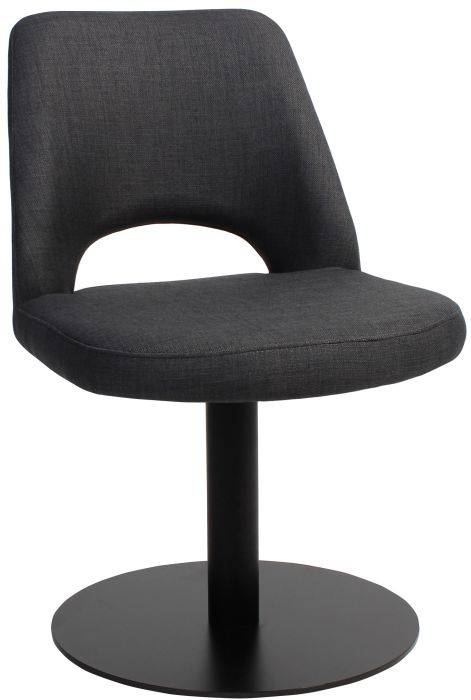 Albery Black Disc Chair