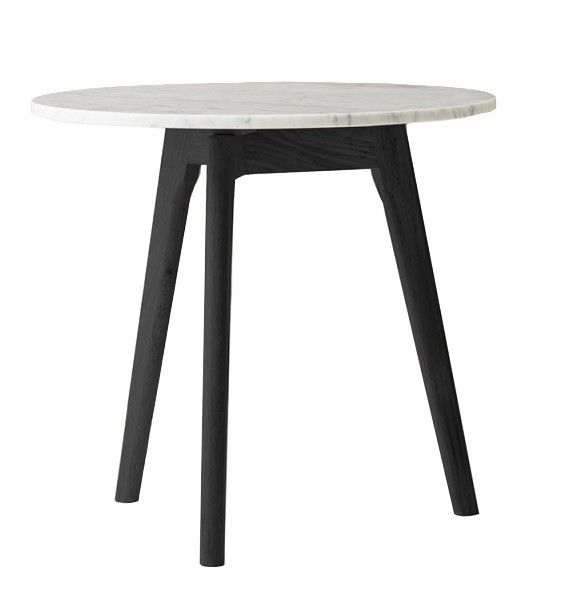 MED VESTA SIDE TABLE-MARBLE
