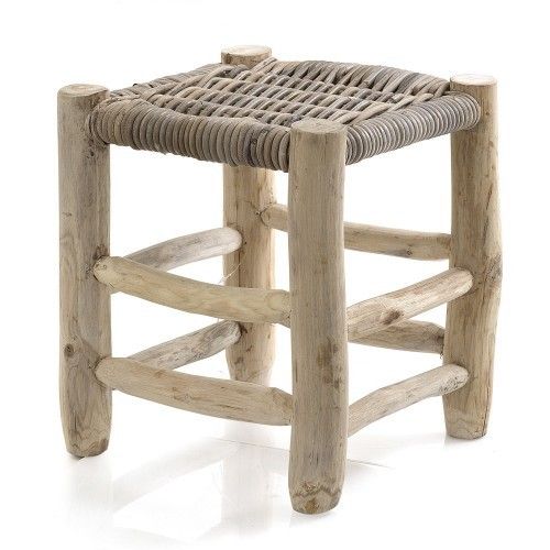 Cancun Rattan Stool