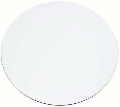 Round 500MM White Compact Laminate Table Top