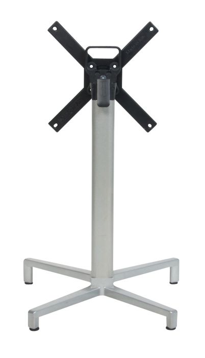 Maxi Domino Folding Table Base Silver