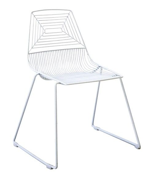 Puzzle Metal Arrow Wire Chair