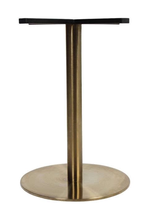 Rome Brass Disc Table Base