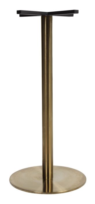 Rome Brass Disc Dry Bar Table Base