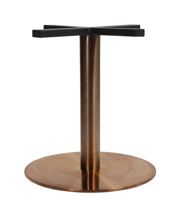 Rome Copper Disc Coffee Table Base