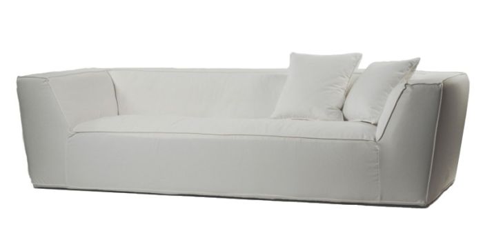 Sebastian Sofa Cotton White