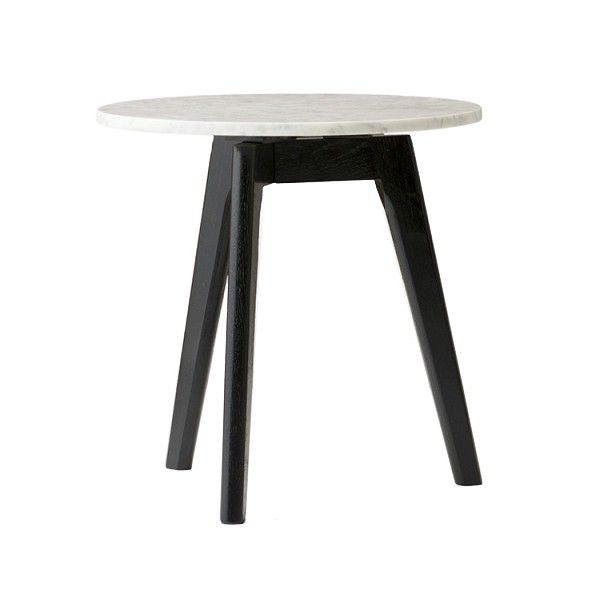 Small Vesta Side Table Black Leg 