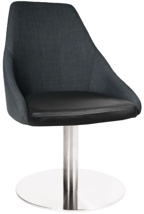 Stockholm Stainless Steel Disc Chair