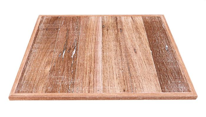 Fence Paling White Wash Timber Table Top