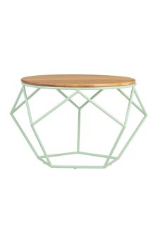 Geometric Metal Coffee Table