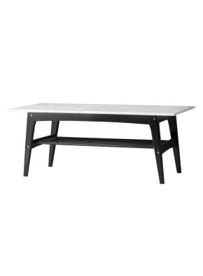 LRG VESTA REC COFFEE TBL MARBLE