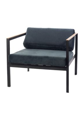 BATINI MIDNIGHT BLUE CHAIR