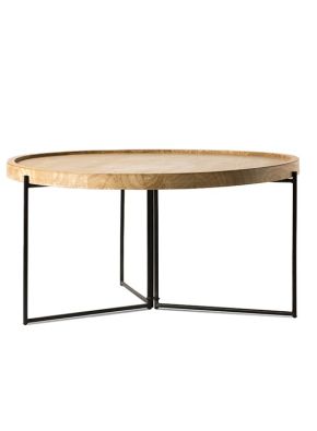 ZANE ROUND COFFEE TABLE 80cm